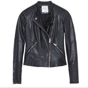 Zara Faux Leather Jacket